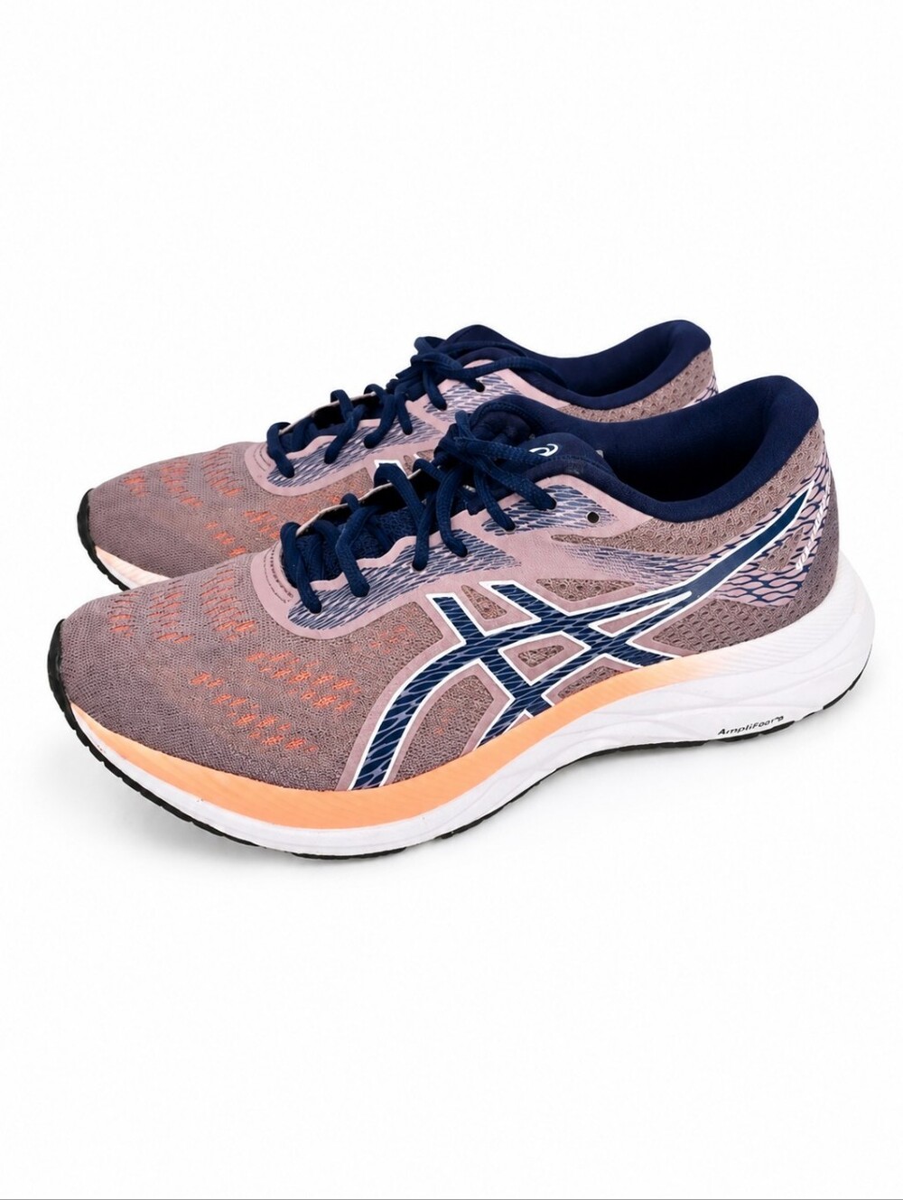 ASICS Women's Running Shoes - Purple and Orange Gel Excite 6 Size 7.5